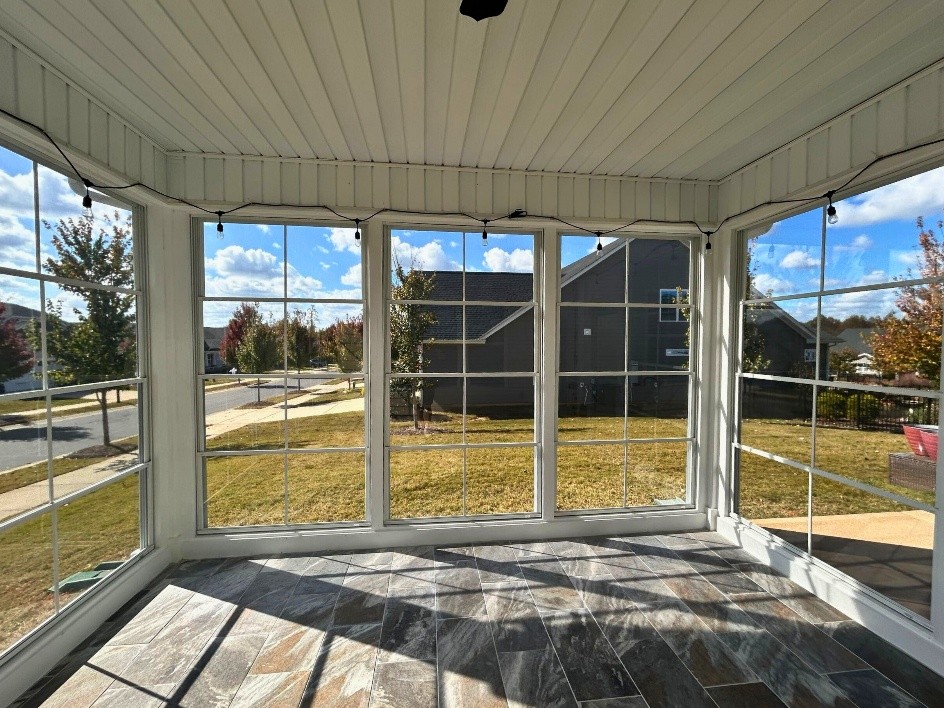 outdoor living space